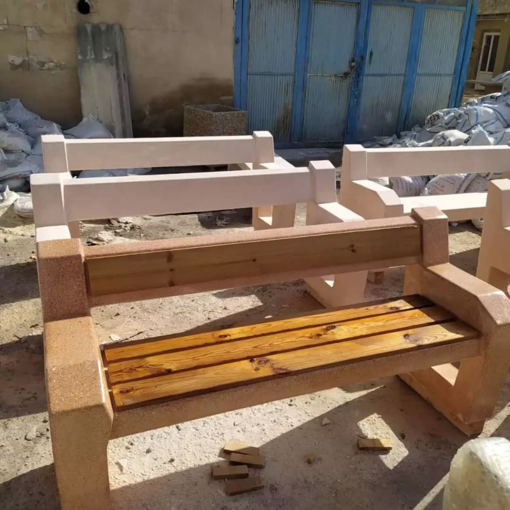 نیمکت بتنی پیش ساخته